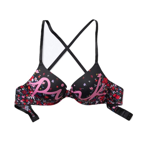 VS🦎Pink Wear Everywhere T-Shirt Lightly Lined Bra🌵 - Picture 1 of 6